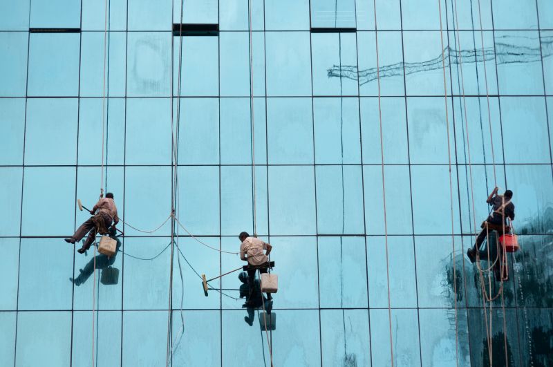 Business Window Cleaning detail