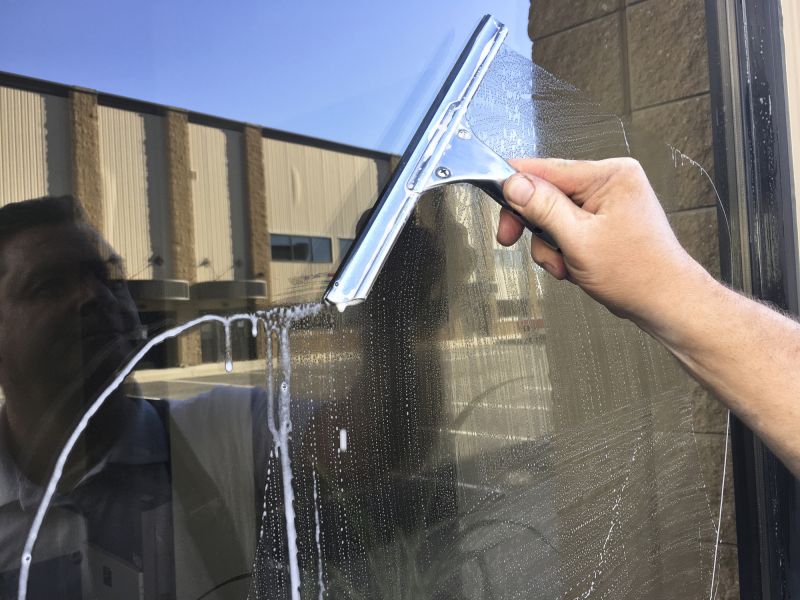 Commercial Window Cleaning detail