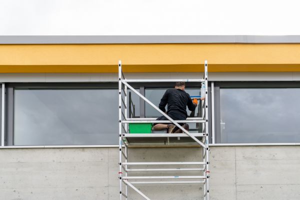 Strip Mall Window Cleaning in Acworth